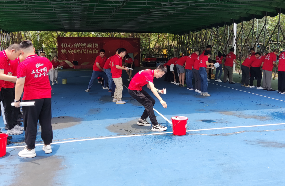 廣州拓展游戲-挑水接力