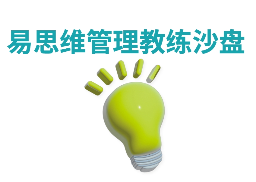 易思維管理教練沙盤(pán)