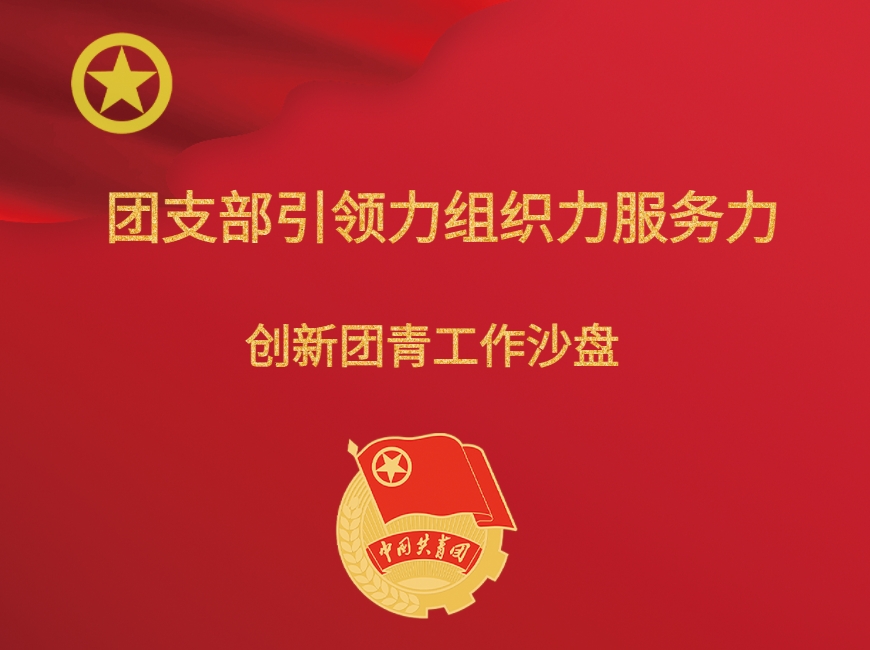 《團支部引領(lǐng)力組織力服務(wù)力》創(chuàng  )新團青工作沙盤(pán)