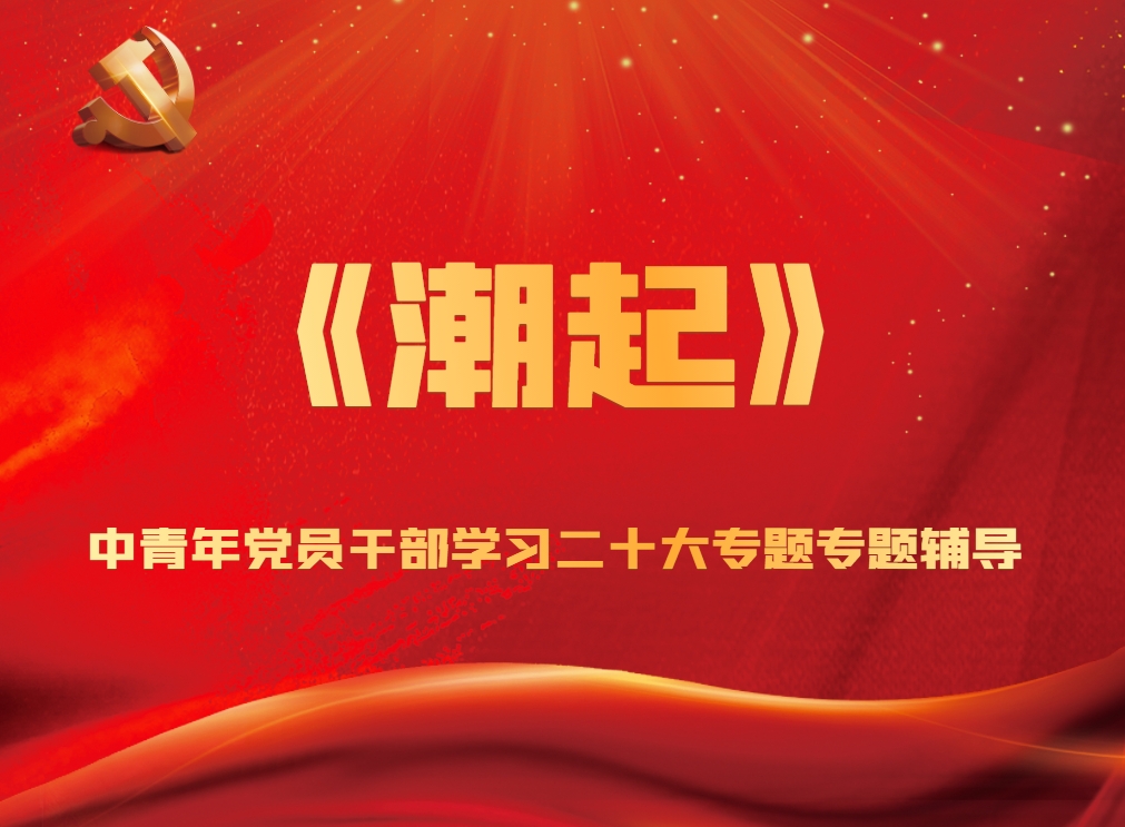 《潮起》—中青年黨員干部學(xué)習二十大專(zhuān)題專(zhuān)題輔導