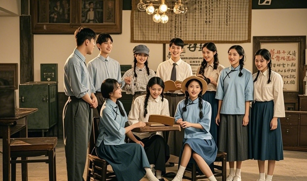 “時(shí)空穿越·青春覺(jué)醒”五四沉浸式主題團建